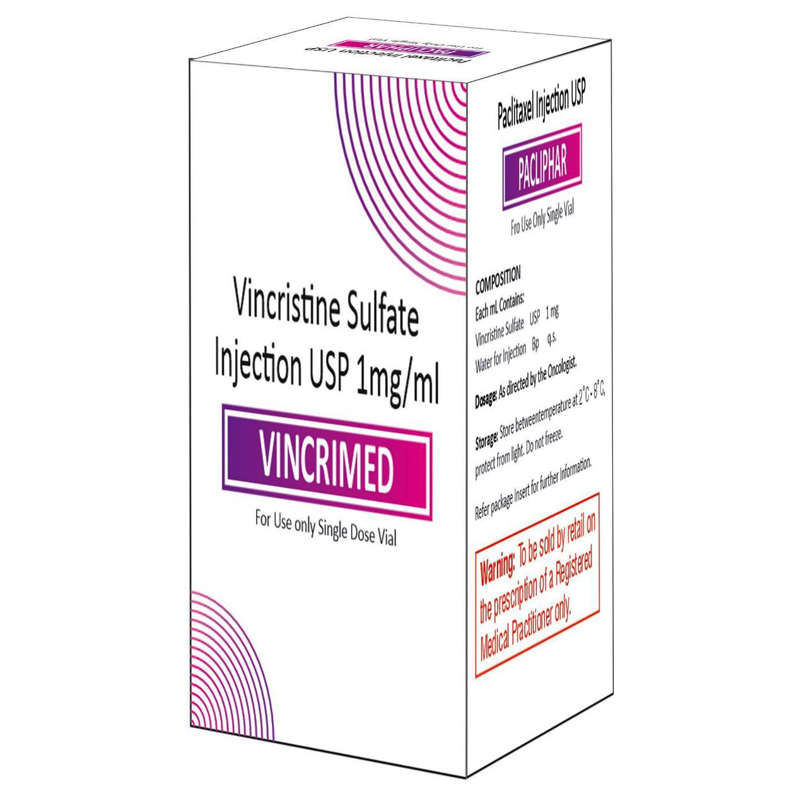 VINCRISTINE Pfizer 1 mg/ml 5 flac 1 ml