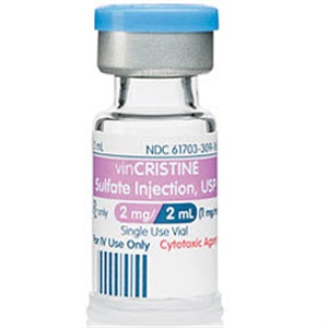 VINCRISTINE Pfizer 2 mg/2ml 5 flac 2 ml