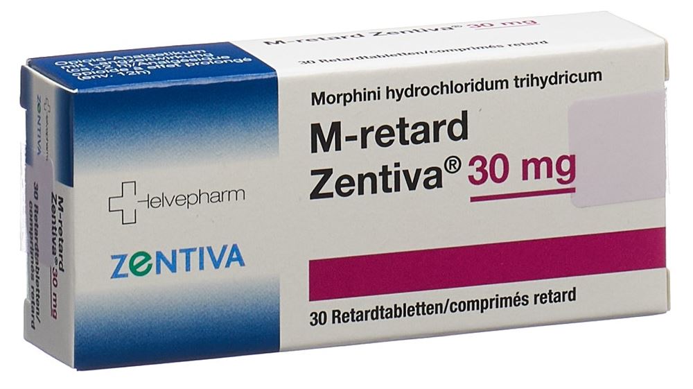 M-retard Zentiva 30 mg, Retardtabletten