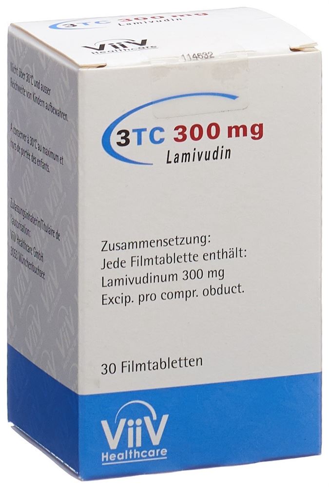 3TC 300 mg, Filmtabletten