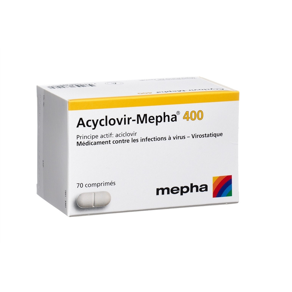ACYCLOVIR Mepha cpr 400 mg 70 pce