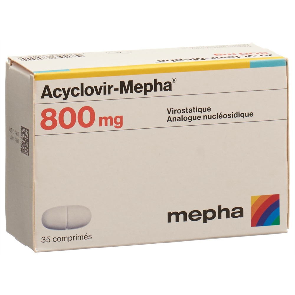 Acyclovir-Mepha 800, Tabletten