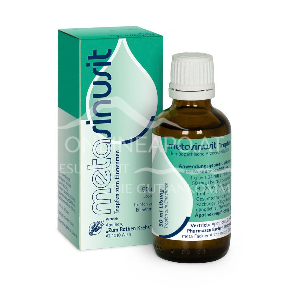 METASINUSIT gouttes 50 ml