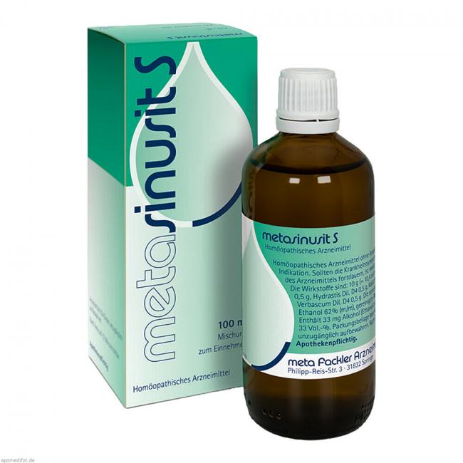 METASINUSIT gouttes 100 ml