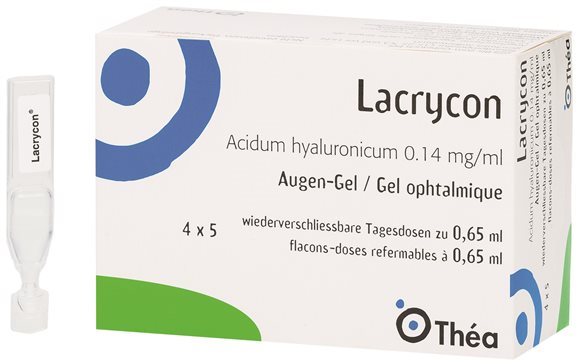 LACRYCON gel opht 20 fl dose 0.65 ml