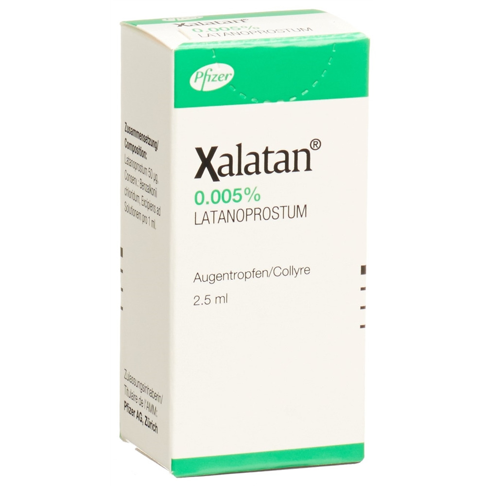 XALATAN gtt opht fl 2.5 ml