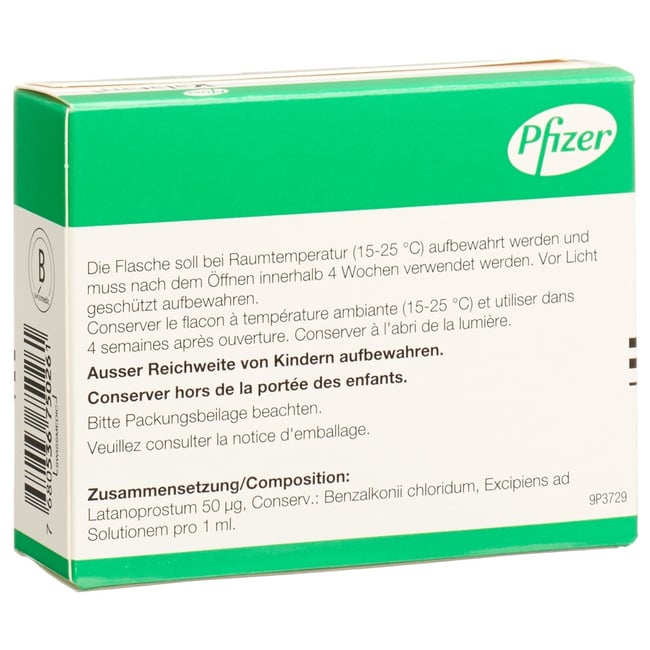 XALATAN gtt opht 3 fl 2.5 ml