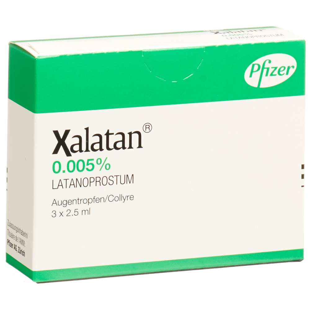 XALATAN gtt opht 3 fl 2.5 ml