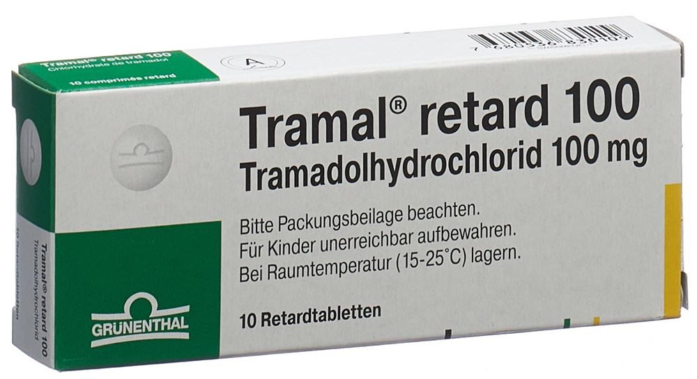 Tramal retard 100, Retardtabletten