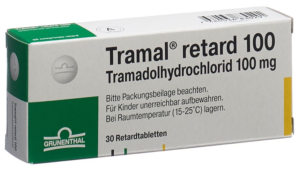 Tramal retard 100, Retardtabletten