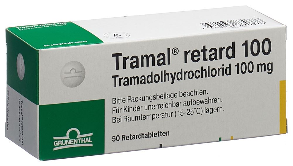 TRAMAL retard cpr ret 100 mg 50 pce