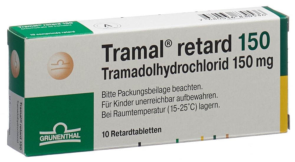 TRAMAL retard cpr ret 150 mg 10 pce