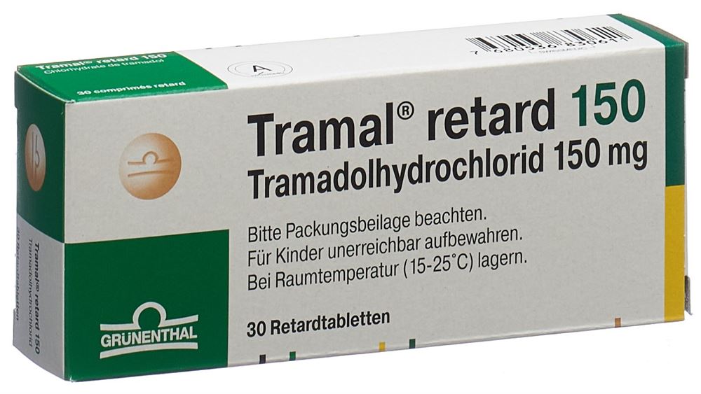 TRAMAL retard cpr ret 150 mg 30 pce