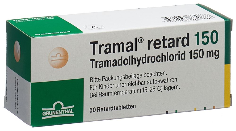 TRAMAL retard cpr ret 150 mg 50 pce