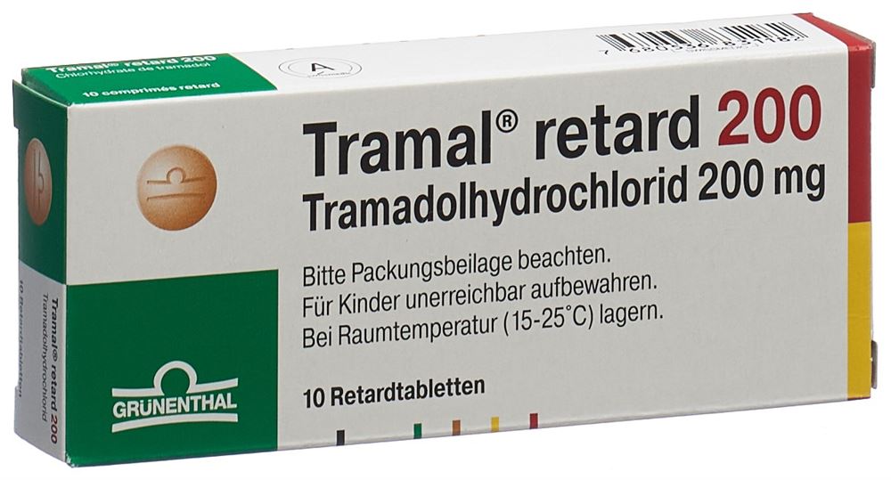 Tramal retard 200, Retardtabletten