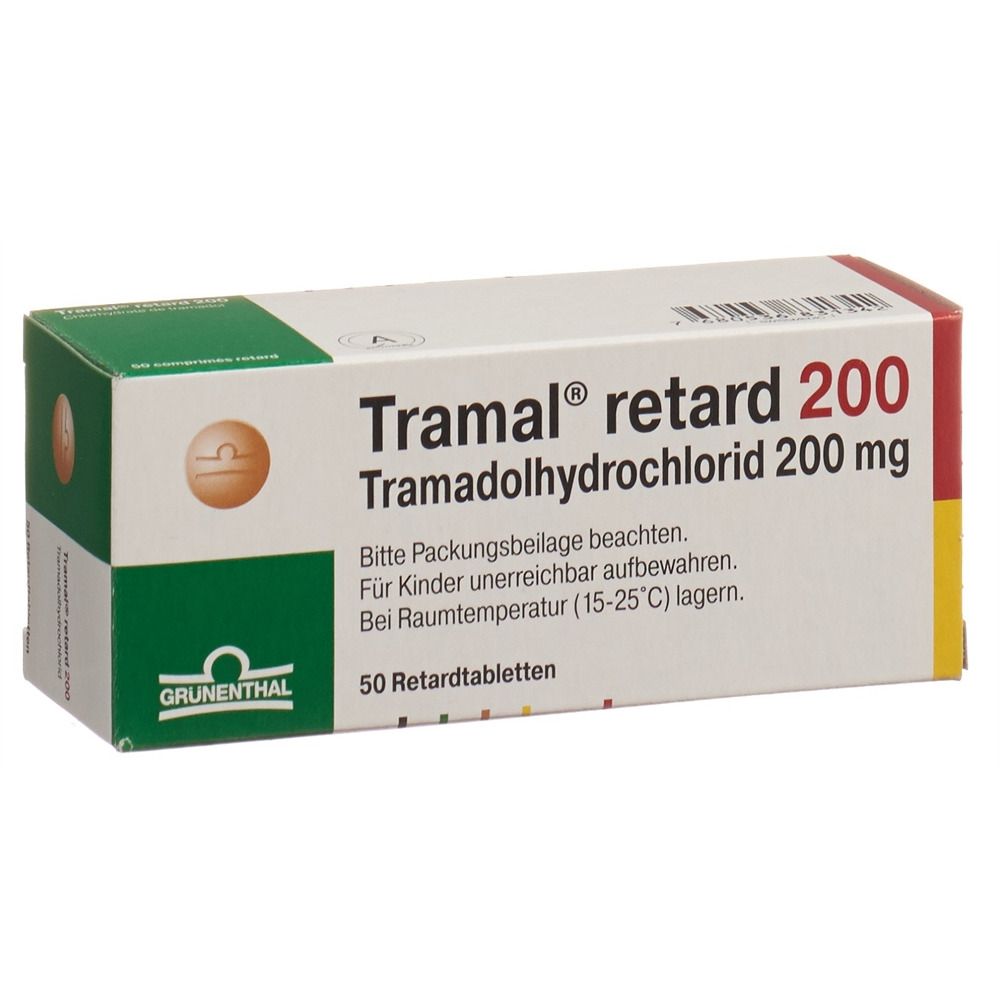 TRAMAL retard cpr ret 200 mg 50 pce