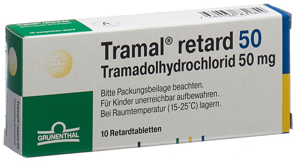 TRAMAL retard cpr ret 50 mg 10 pce