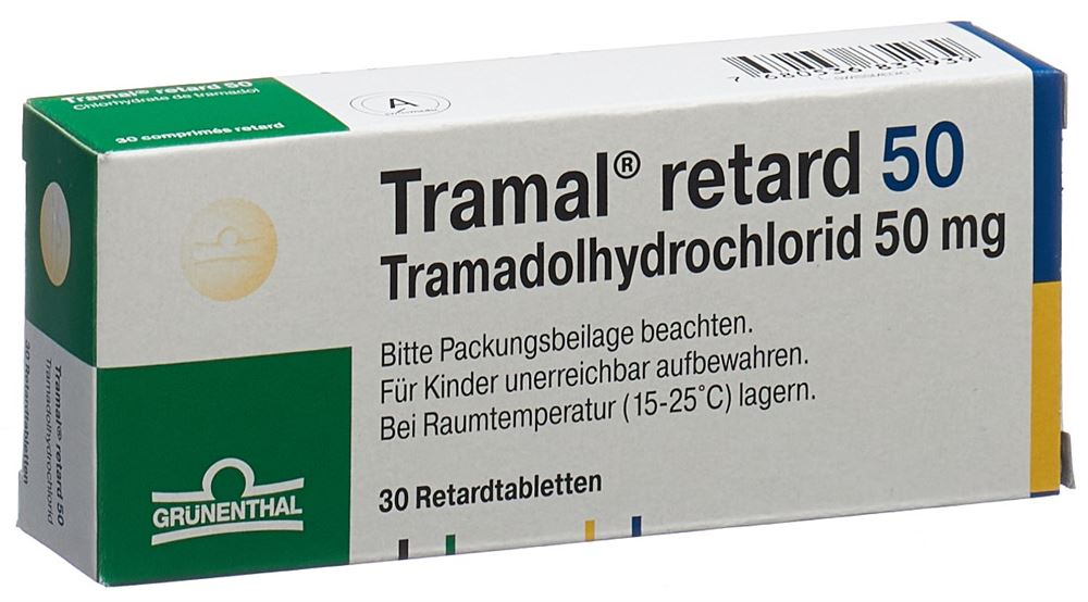 TRAMAL retard cpr ret 50 mg 30 pce