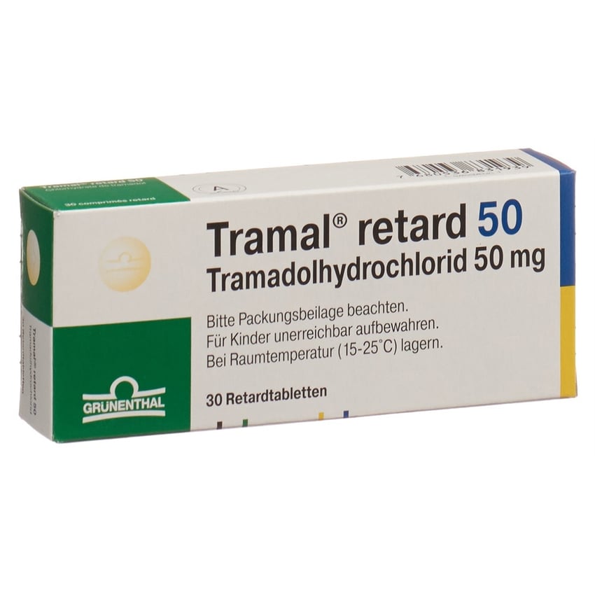 TRAMAL retard cpr ret 50 mg 50 pce