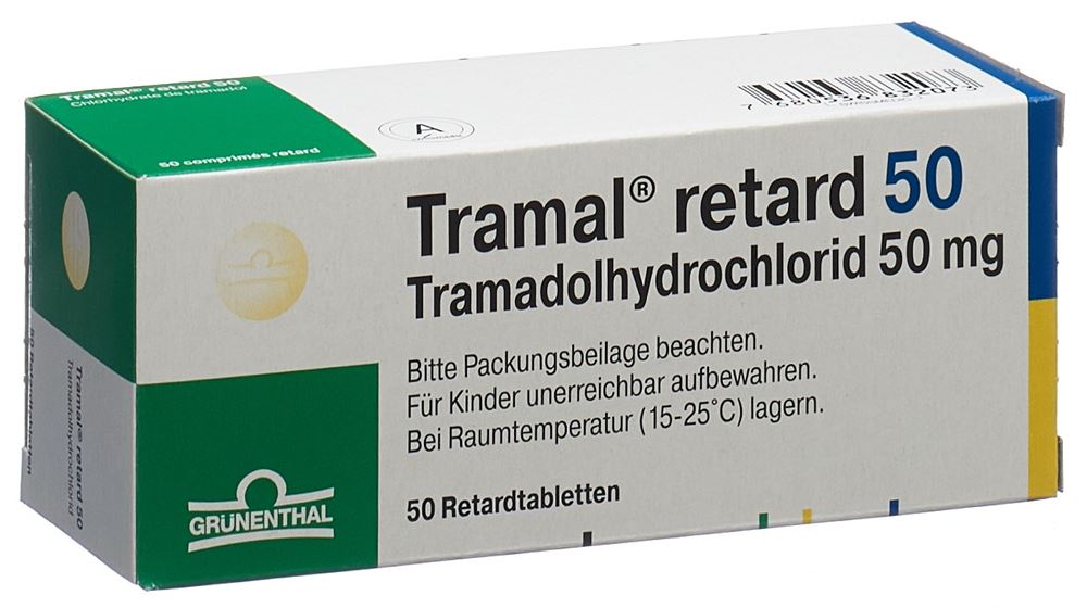 TRAMAL retard cpr ret 50 mg 50 pce
