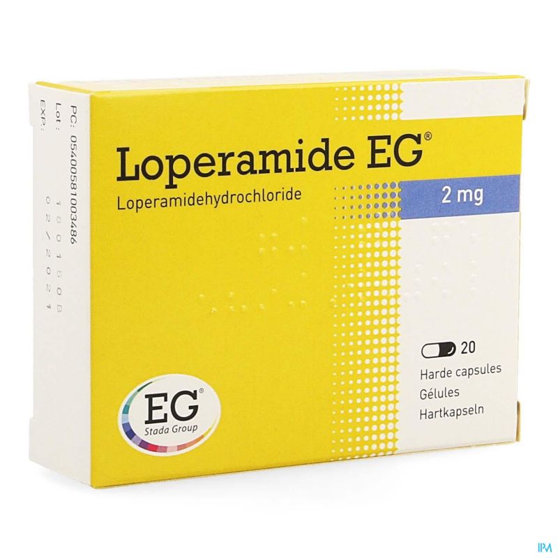 LOPERAMIDE Streuli caps 2 mg 20 pce