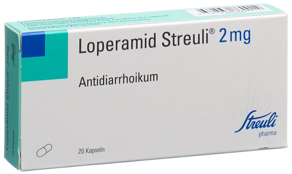 LOPERAMIDE Streuli caps 2 mg 20 pce
