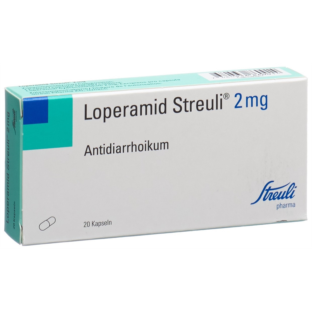 LOPERAMIDE Streuli caps 2 mg 20 pce