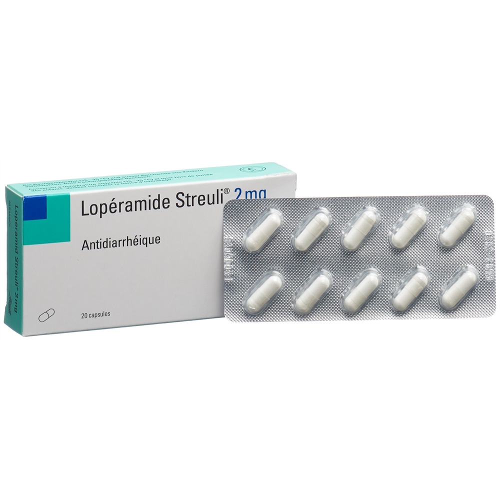 LOPERAMIDE Streuli caps 2 mg 20 pce