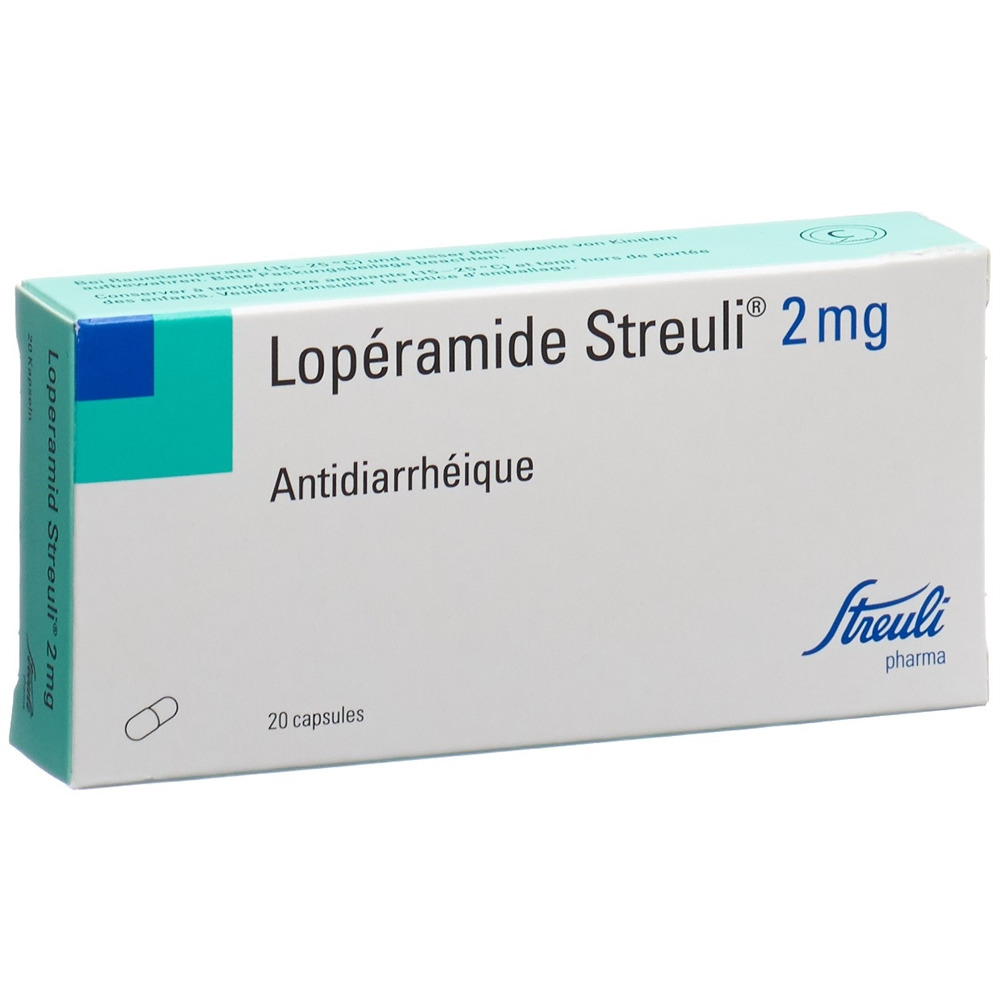 LOPERAMIDE Streuli caps 2 mg 20 pce