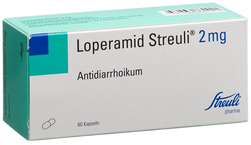 LOPERAMIDE Streuli caps 2 mg 60 pce