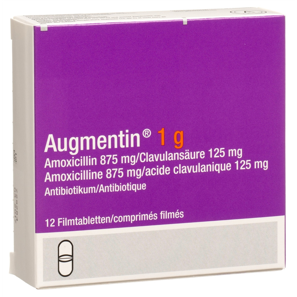 AUGMENTIN cpr pell 1 g adult 12 pce