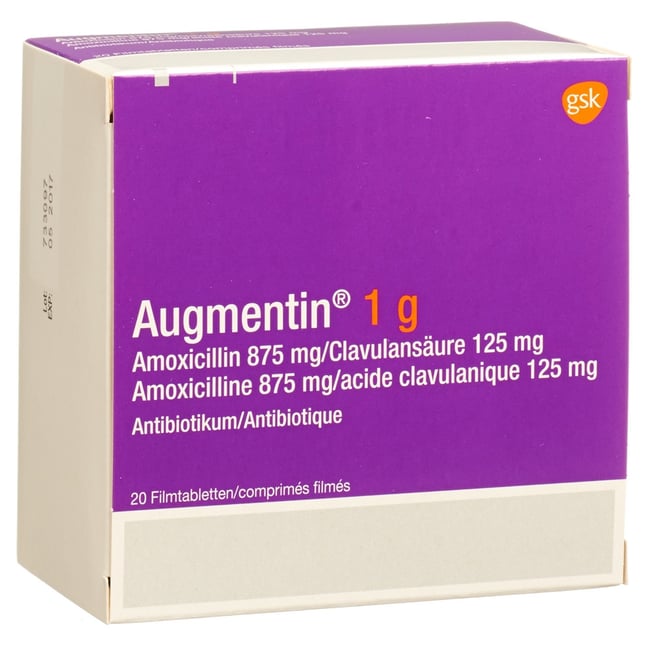 AUGMENTIN cpr pell 1 g adult 20 pce