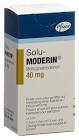 SOLU-MODERIN subst sèche 40 mg c Solv Act O Vial