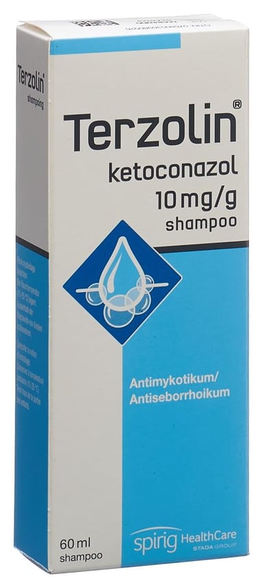 TERZOLIN shampoing 10 mg/g fl 60 ml