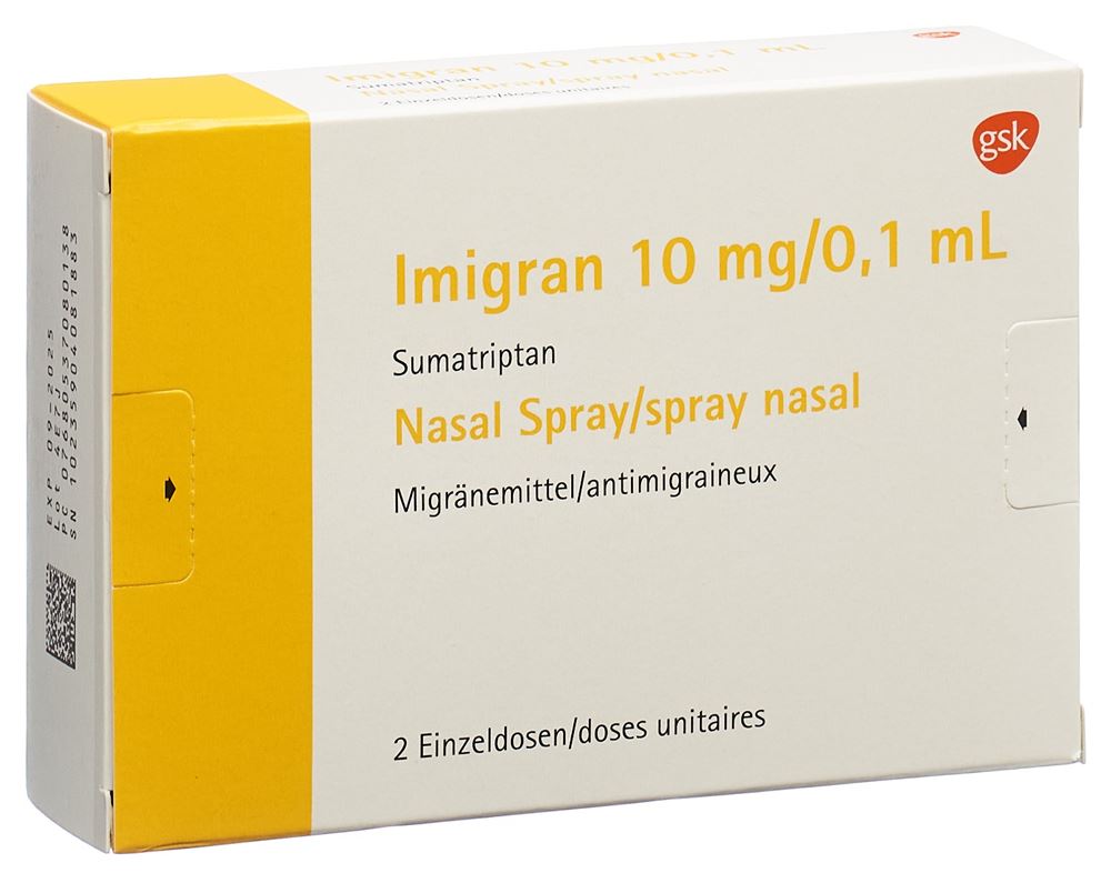 Imigran 10 mg, Nasenspray
