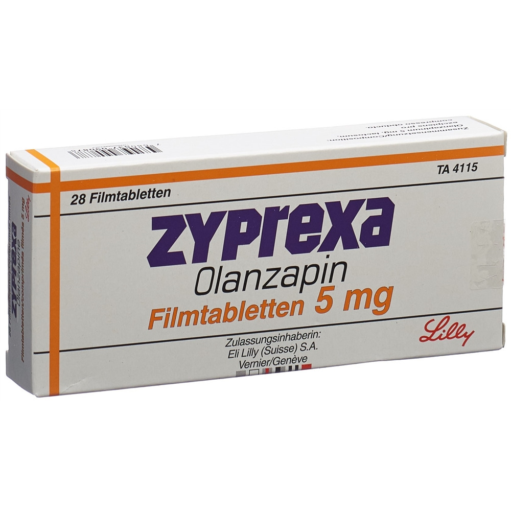 ZYPREXA cpr pell 5 mg 28 pce