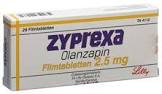 ZYPREXA cpr pell 2.5 mg 28 pce