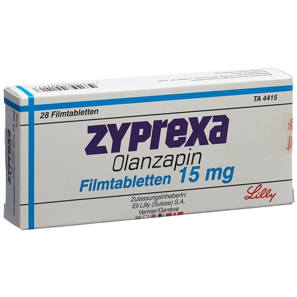 ZYPREXA cpr pell 15 mg 28 pce