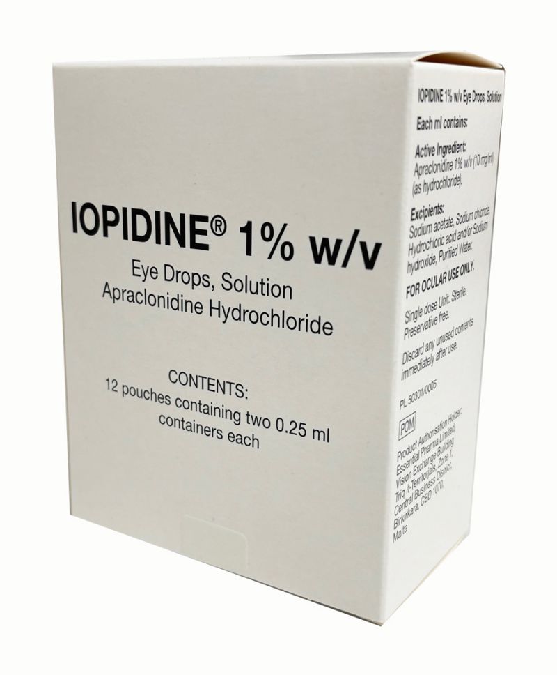 Iopidine 1%, Augentropfen (Monodosen)