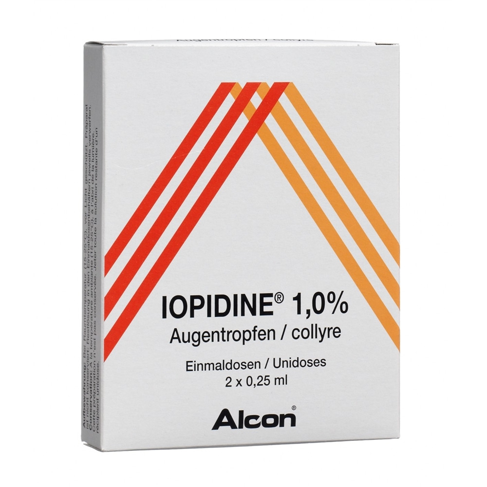 IOPIDINE gtt opht 1 % 2 monodos 0.25 ml