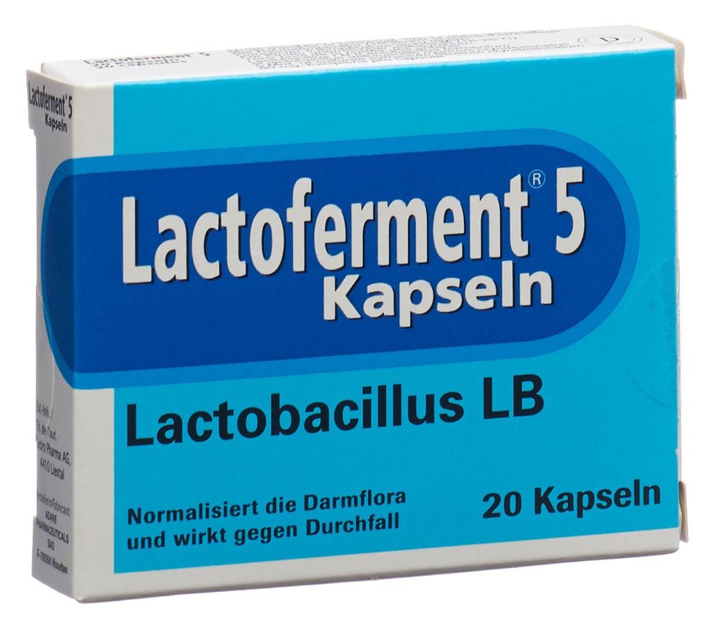 LACTOFERMENT caps 20 pce