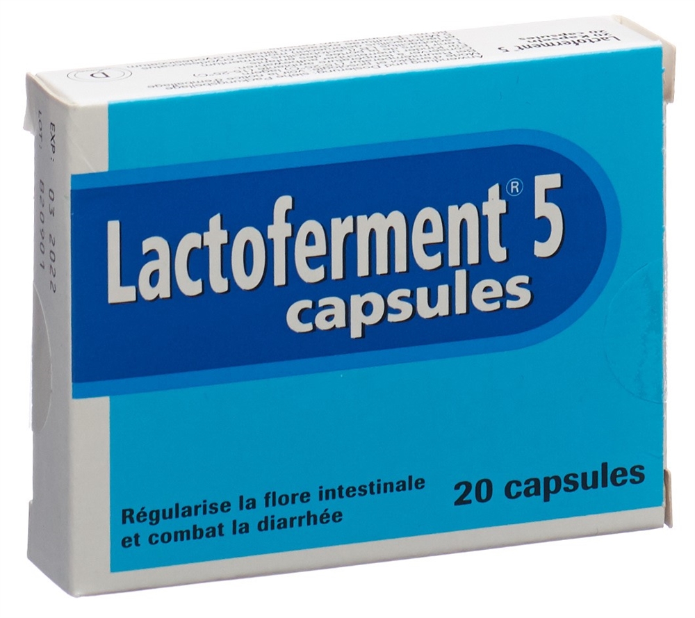 LACTOFERMENT caps 20 pce