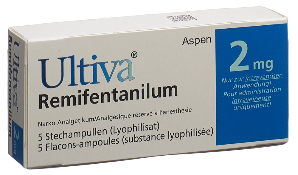 ULTIVA subst sèche 2 mg flac 5 pce