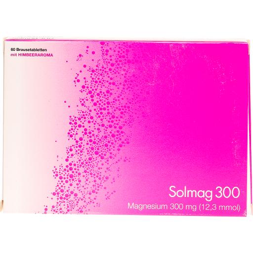 SOLMAG 300 cpr eff arôme framboise bte 60 pce