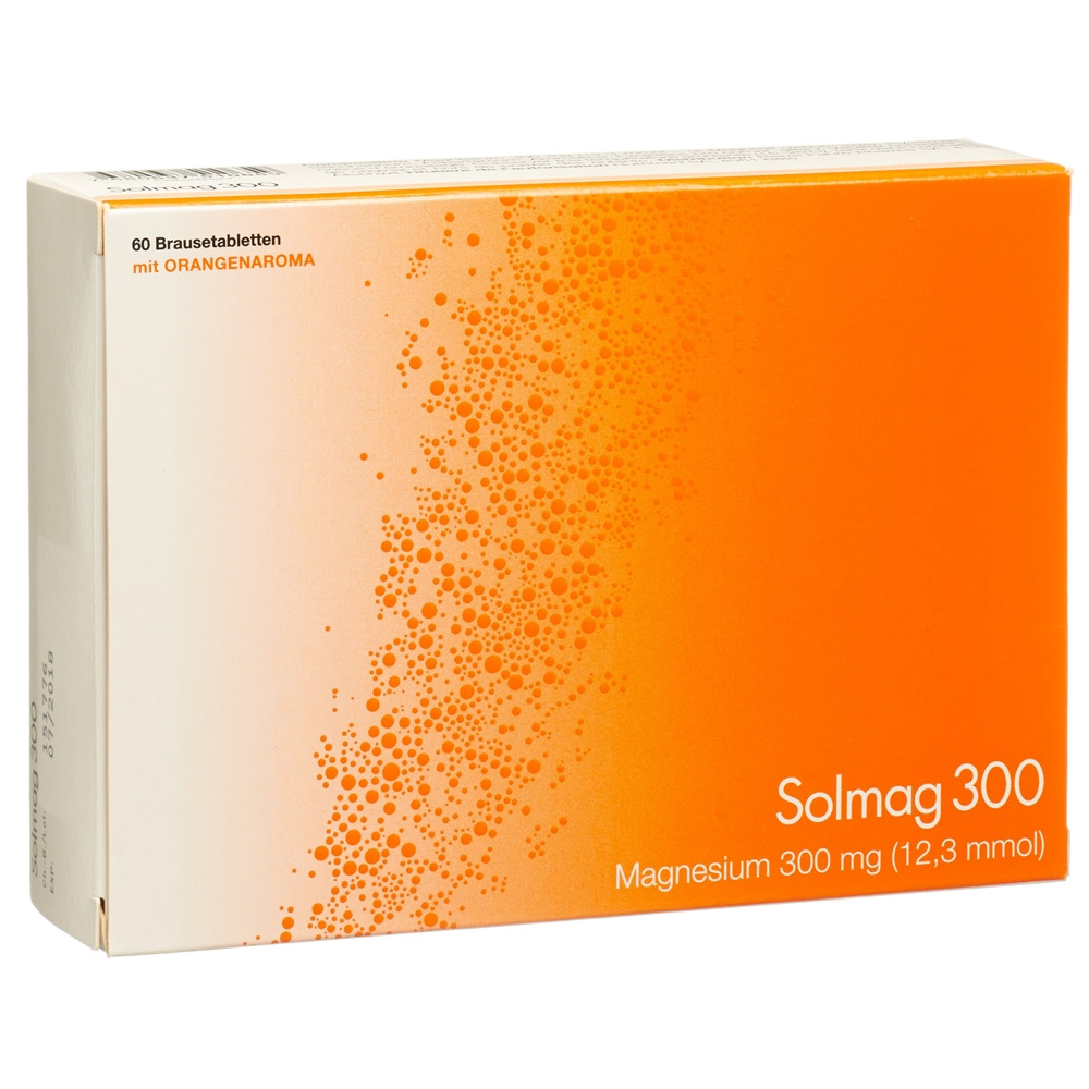 Solmag 300, Brausetabletten mit Orangenaroma