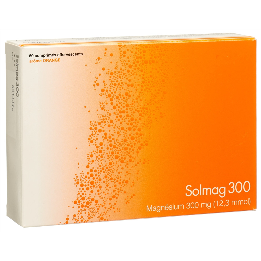 Solmag 300, Brausetabletten mit Orangenaroma