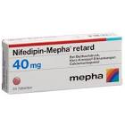 NIFEDIPIN Mepha cpr ret 40 mg retard 30 pce