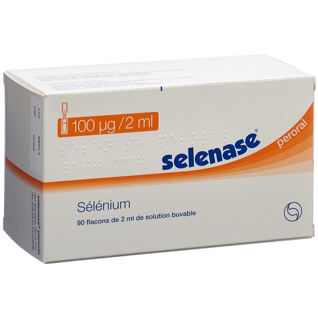 SELENASE peroral sol 100 mcg/2ml 20 amp buv 2 ml