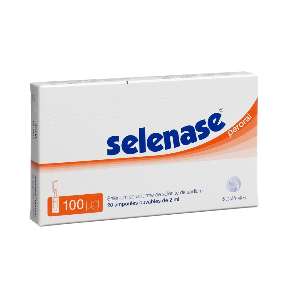 SELENASE peroral sol 100 mcg/2ml 90 amp buv 2 ml
