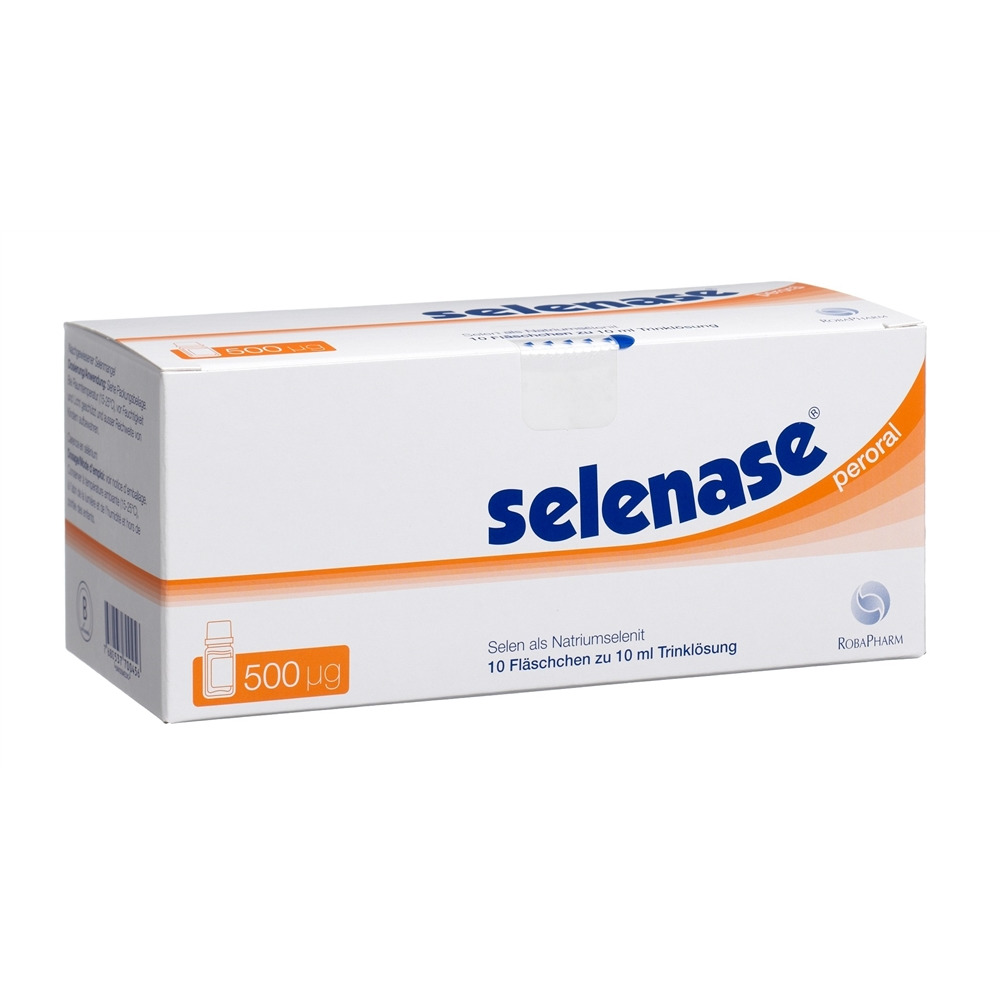 SELENASE peroral sol 500 mcg/10ml 10 fl 10 ml